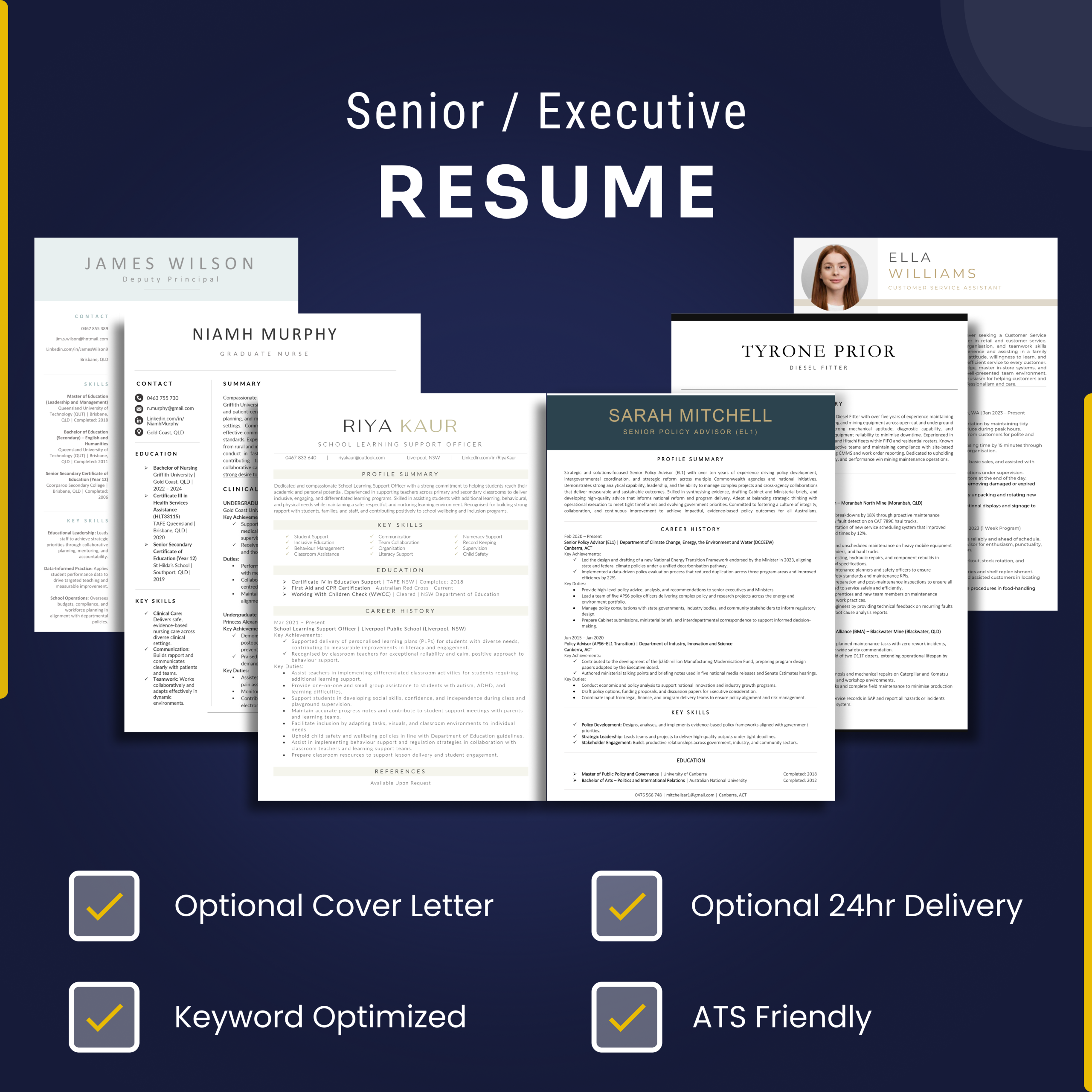 Senior / Executive Resume